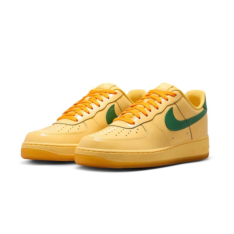 Nike Air Force 1 Low "Topaz Gold" 漆皮 黃色 休閒鞋 男鞋 IO4489-700 [台灣現貨]