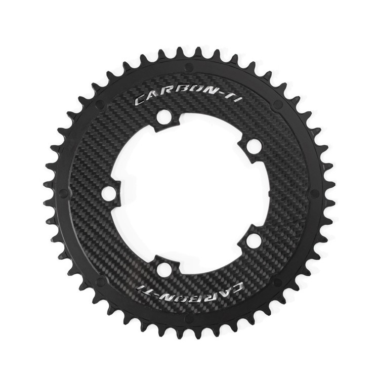 Carbon-Ti X-SingleCarbon Road Chainring BCD110x5