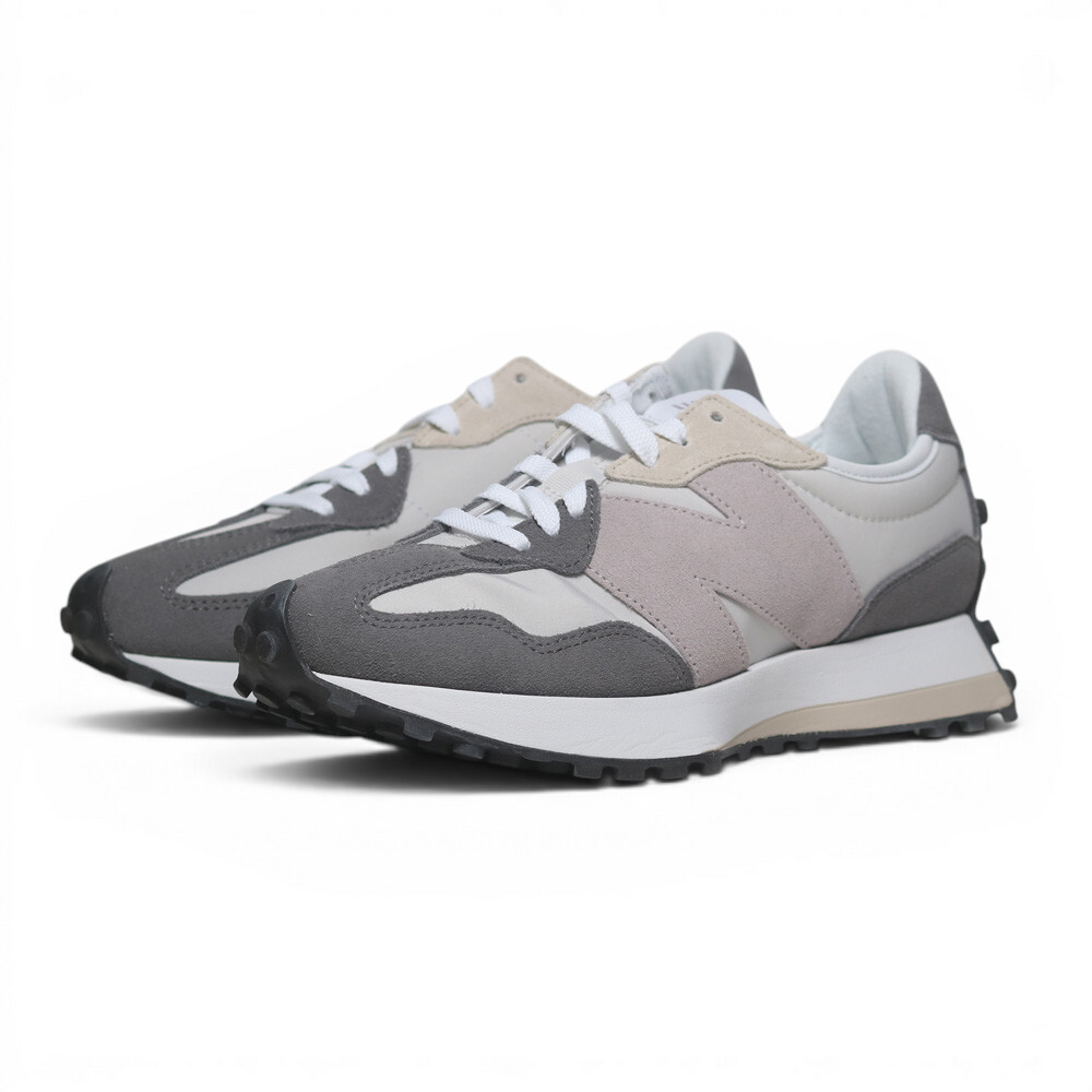 NEW BALANCE 休閒鞋 NB 327 墨灰紫 麂皮 復古 女 U327321