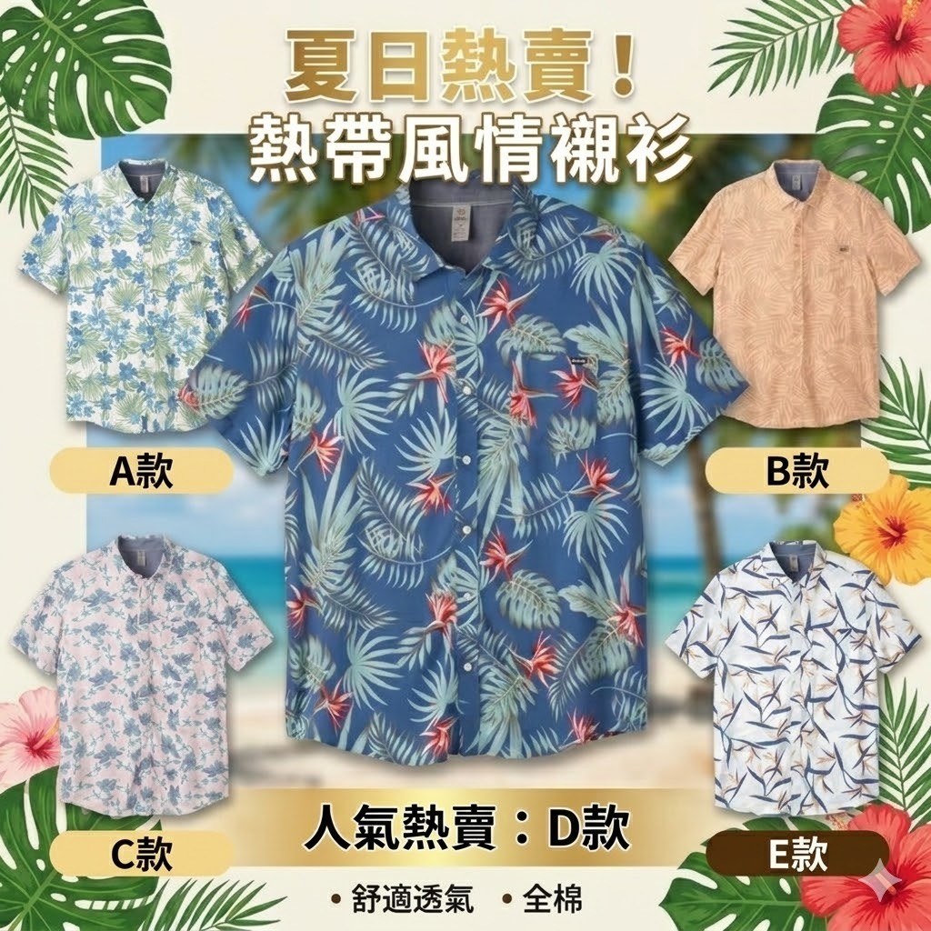 【預購】Hurley H051302 短袖鈕扣襯衫