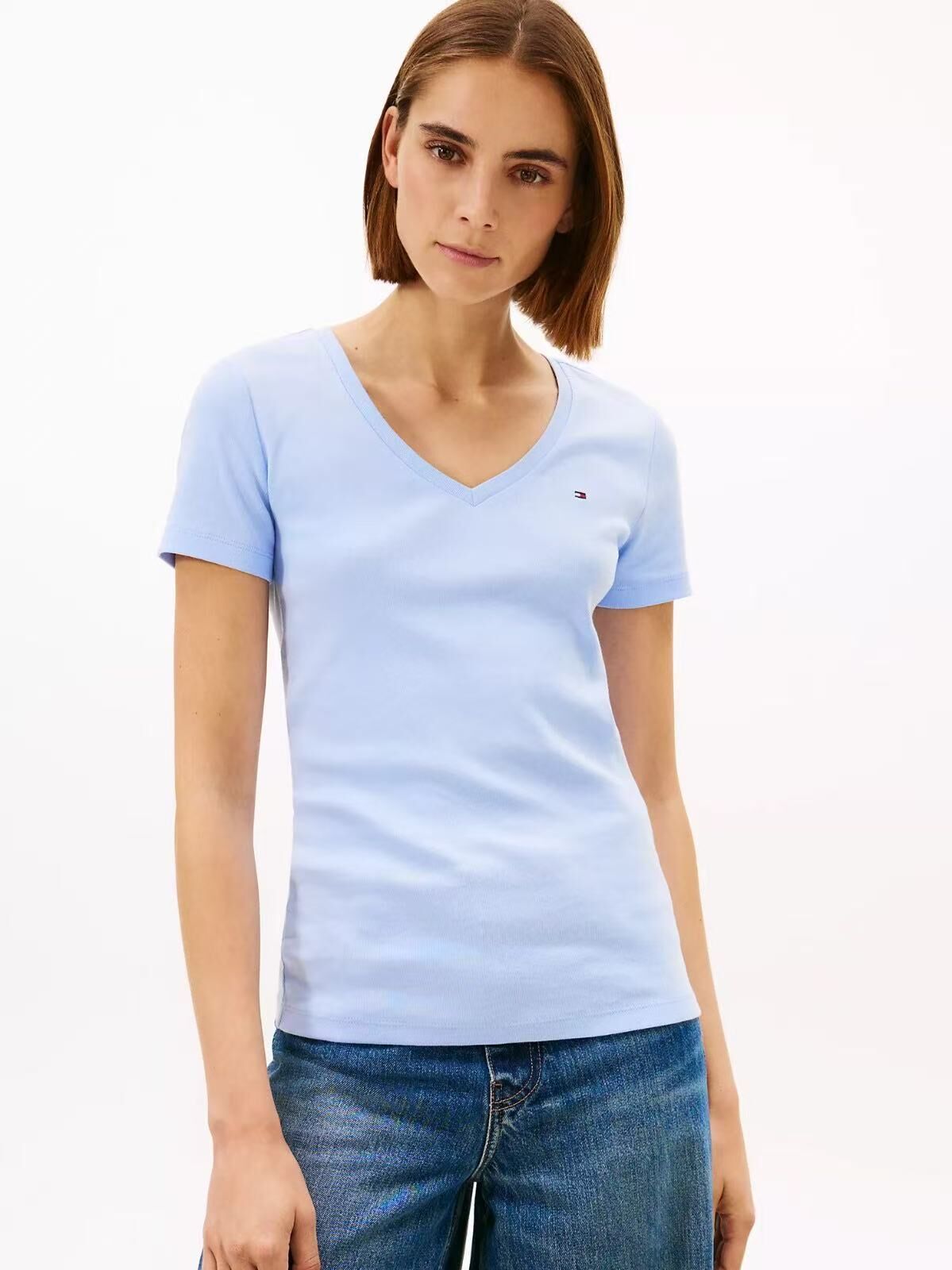 【預購】Tommy Hilfiger H051335 女裝V領上衣