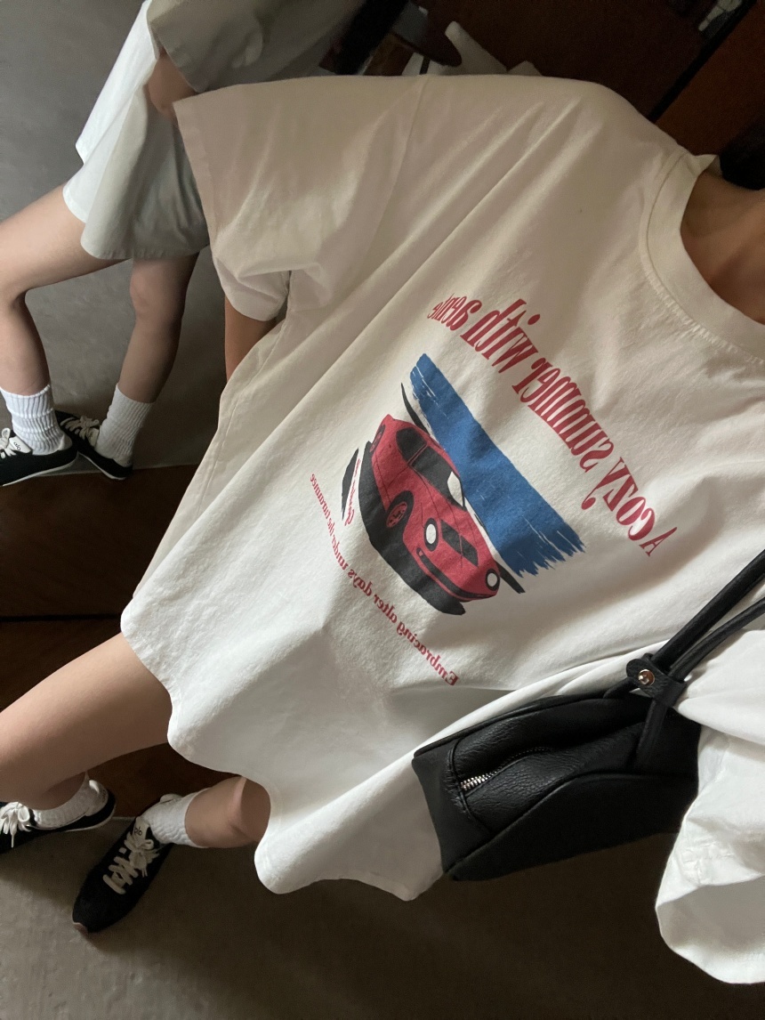 復古紅車車洗水棉大上衣*3色