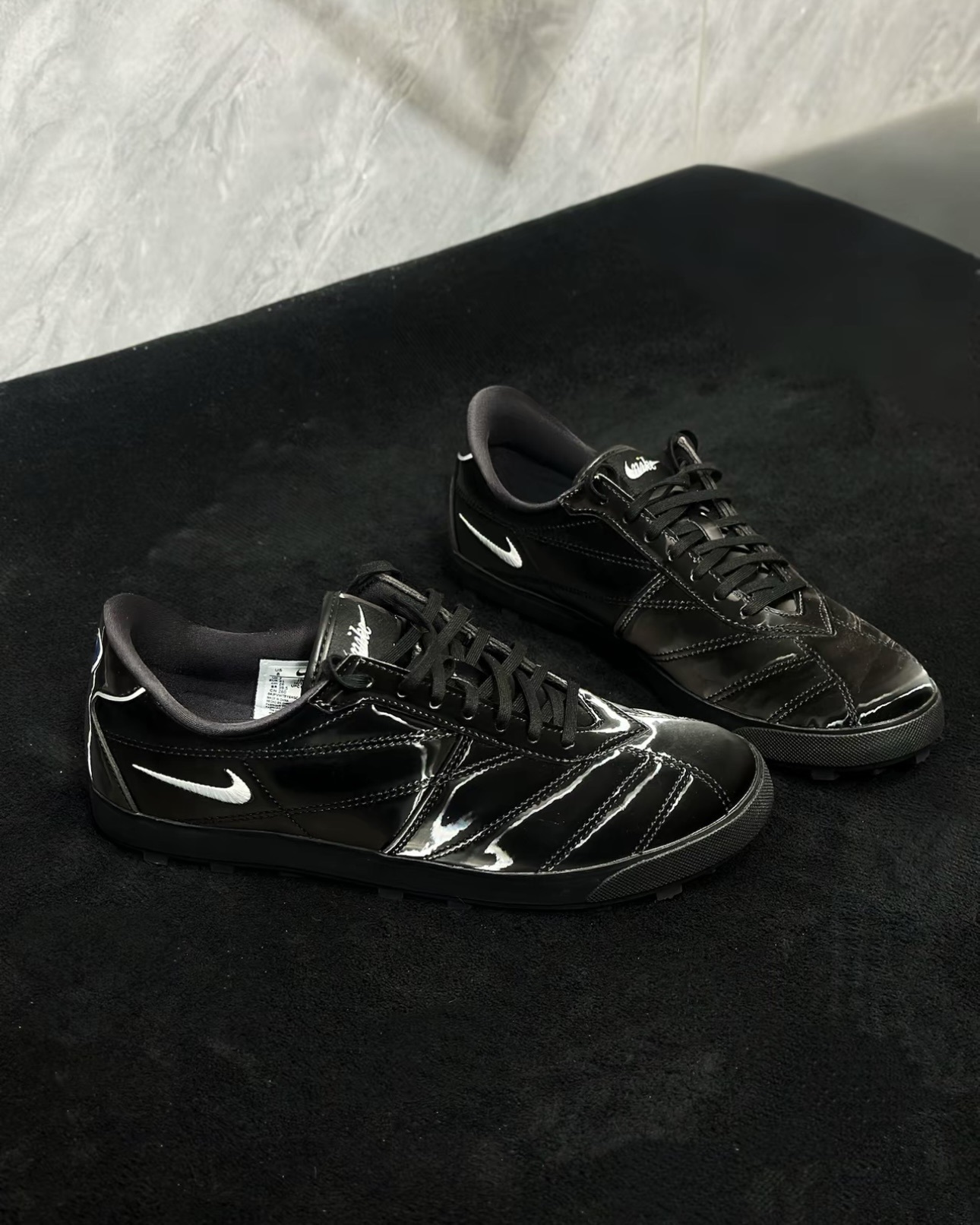 男鞋 NIKE ASTROGRABBER SE 黑白 鬆餅格紋 復古 休閒鞋【IR5902-010】