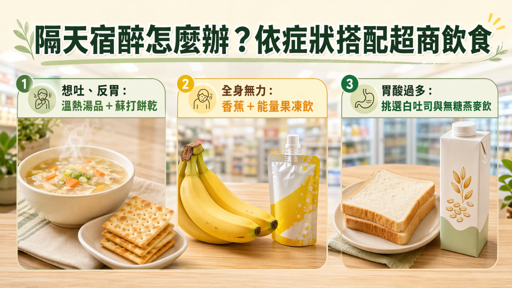 隔天宿醉怎麼辦