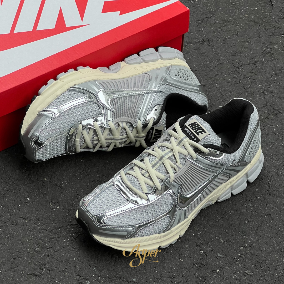 【官網限定】Nike Zoom Vomero 5 "Fog Chrome" 銀灰 慢跑鞋 男鞋 IM3486-002 V