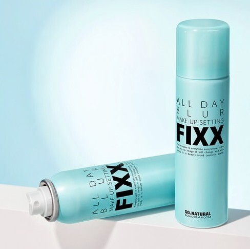 韓國 SoNatural Fixx 沁涼保濕定妝噴霧 75ml 藍瓶