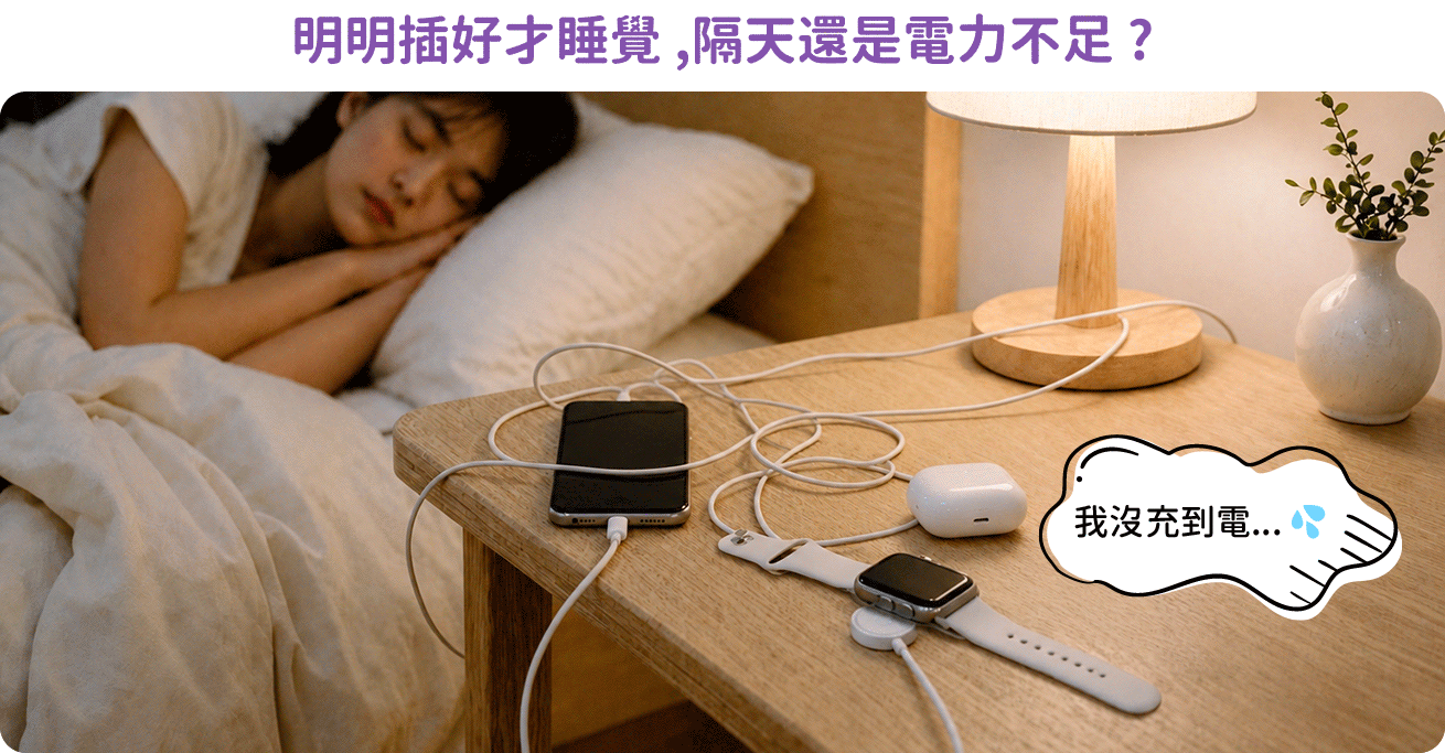 LUNA Mag 小露娜-居家痛點-明明插好才睡覺
