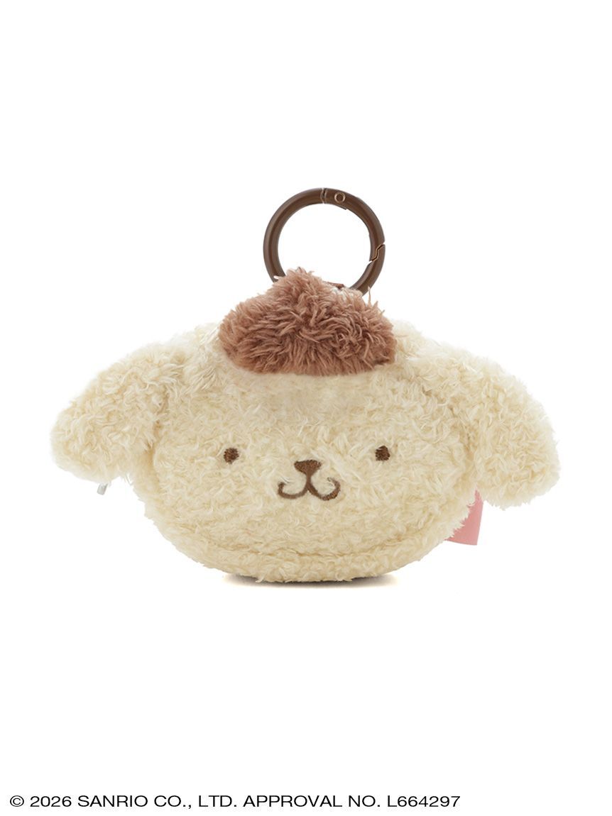 🇯🇵 SANRIO 三麗鷗家族 HELLO KITTY 酷洛米 美樂蒂 布丁狗 人魚漢頓 彼安諾 毛絨耳機包 收納小包 吊飾 鑰匙圈 / 預購