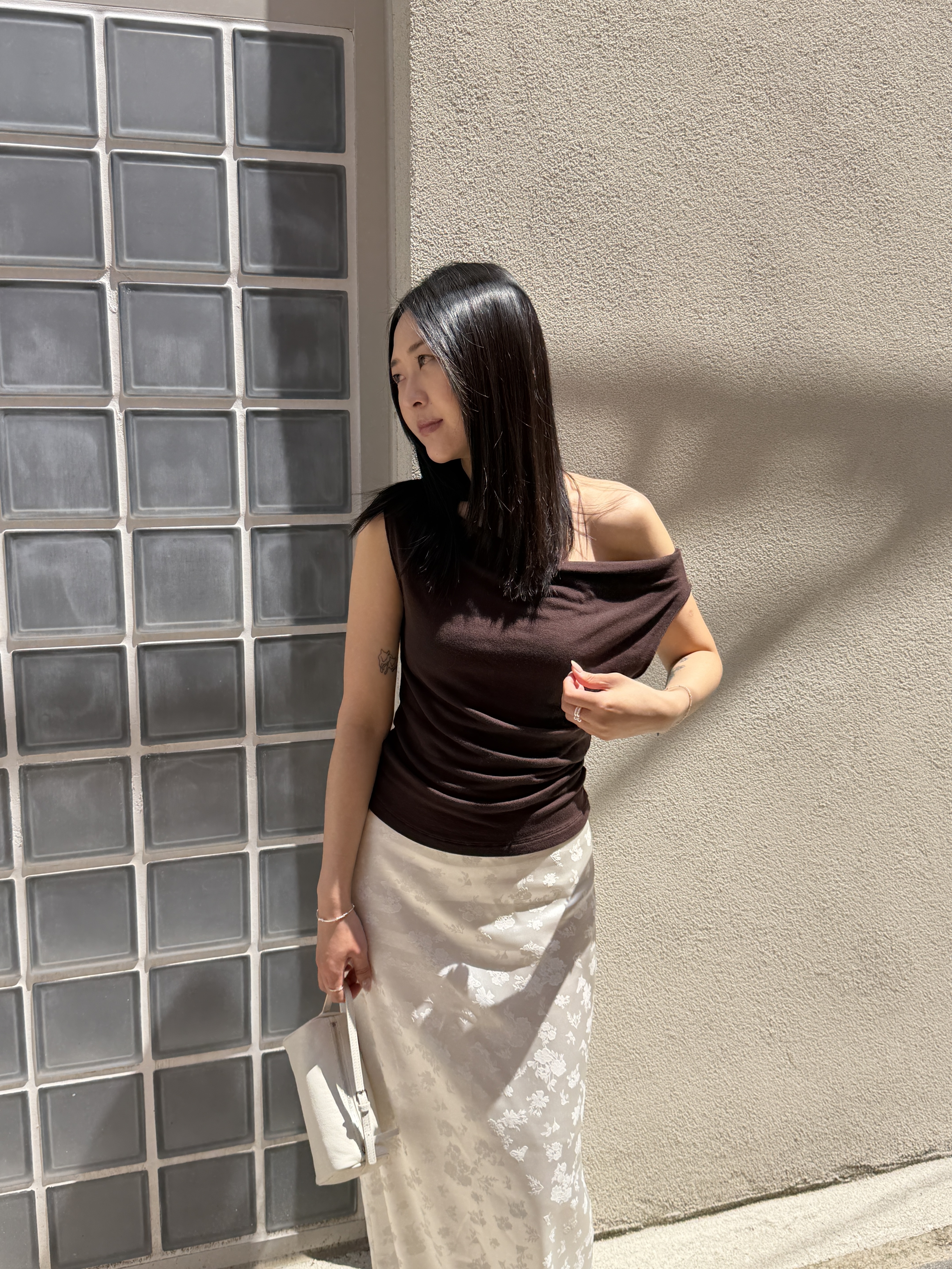 斜肩平口知性GIRL
