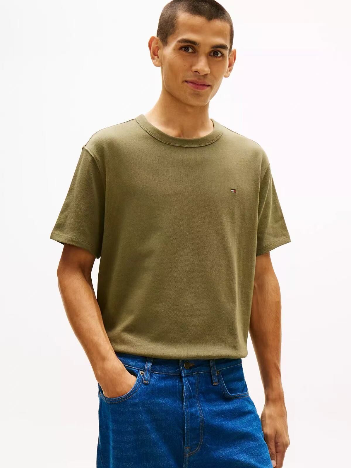 【預購】Tommy Hilfiger H051348 男裝Heavyweight Crewneck短袖上衣