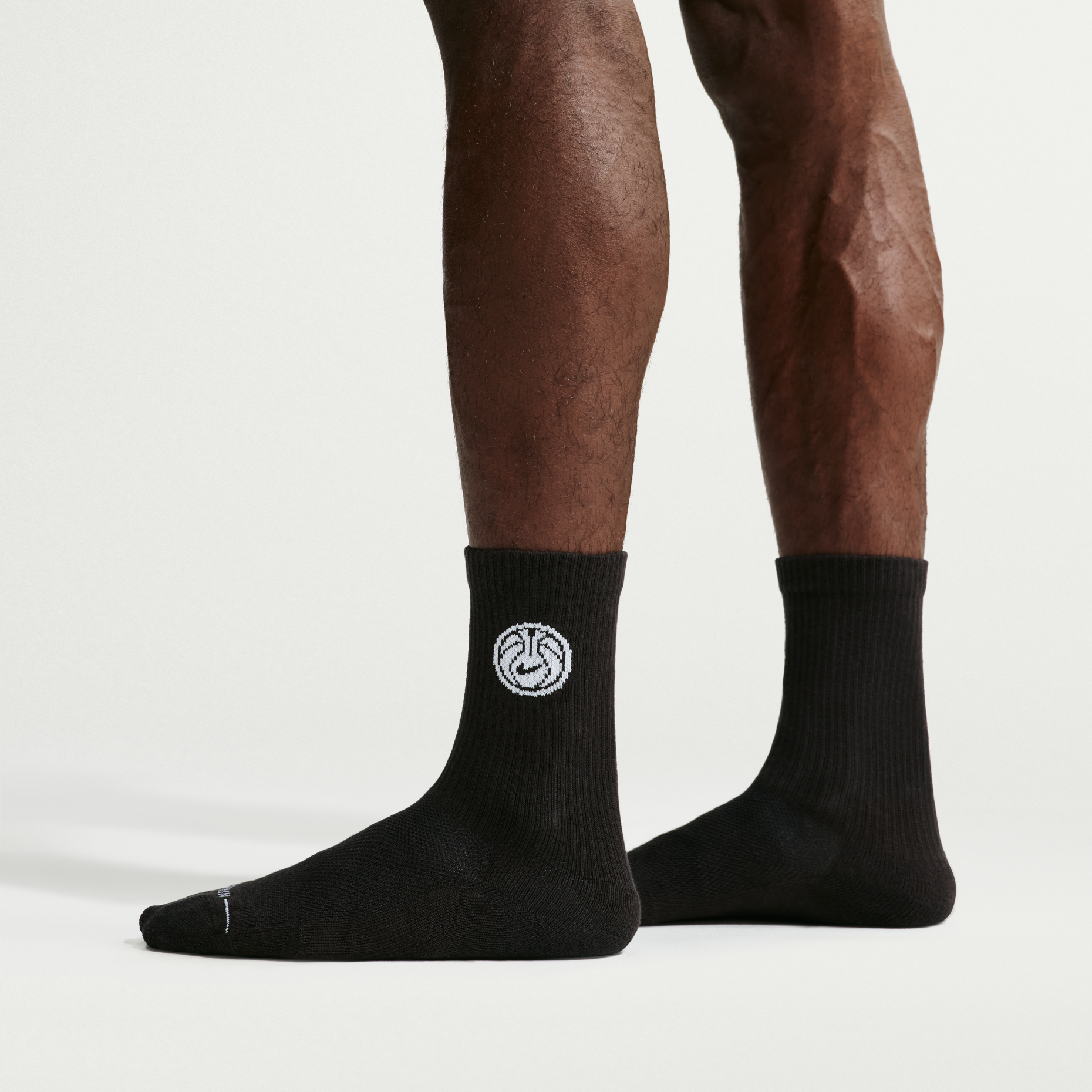 三雙一組 NIKE EVERYDAY ELEVATED 白色 黑色 籃球 長襪 透氣 中筒襪 小腿襪 訓練襪【IH8631】