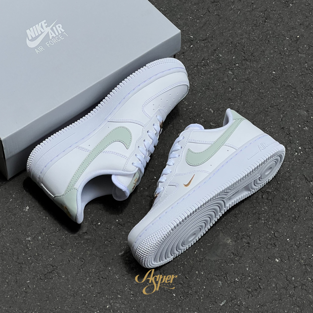 【官網限定】Nike Air Force 1 Low '07 Essential "Green" 抹茶金勾 CZ0270-106 V
