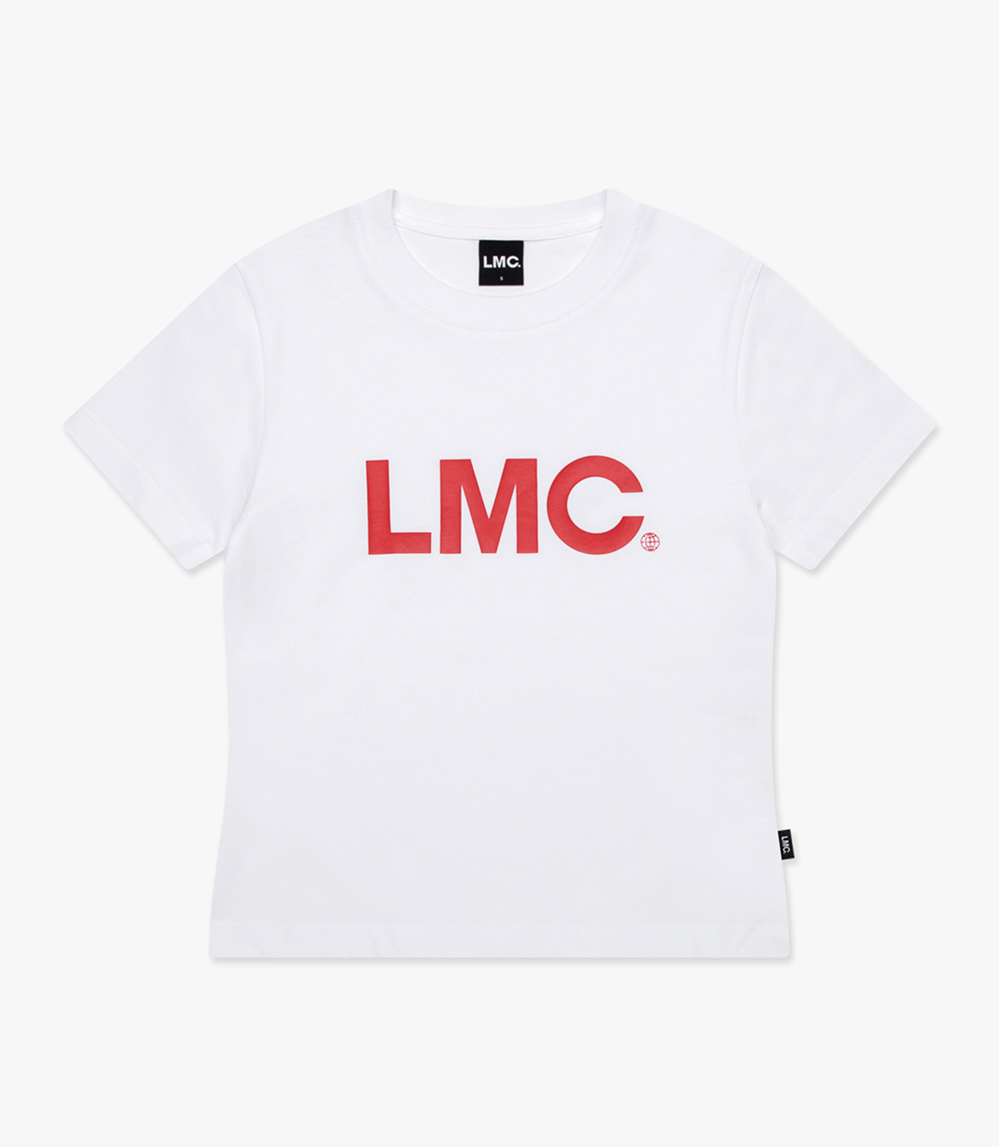 LMC 女款LOGO短版T恤(白色)