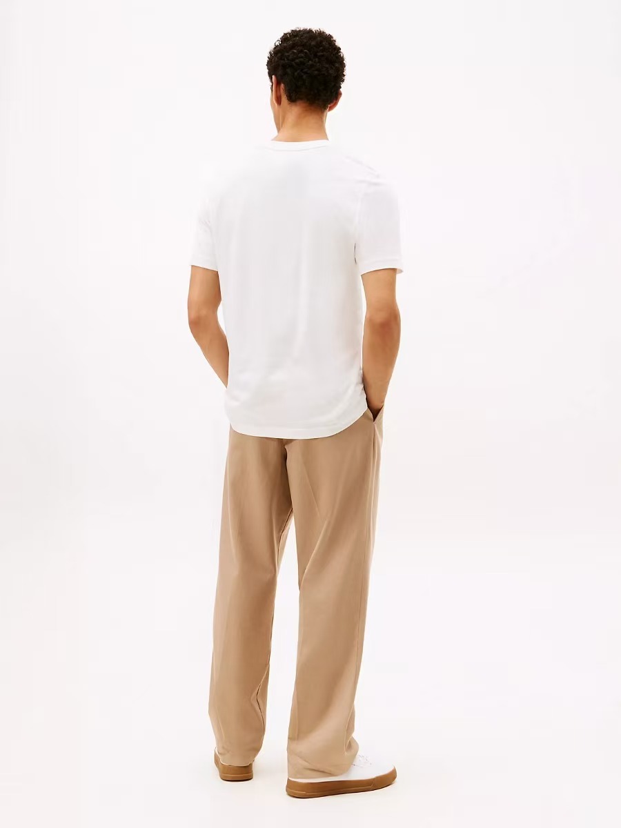 【預購】Tommy Hilfiger H051353 男裝白色Retro Photo Print Graphic短袖上衣