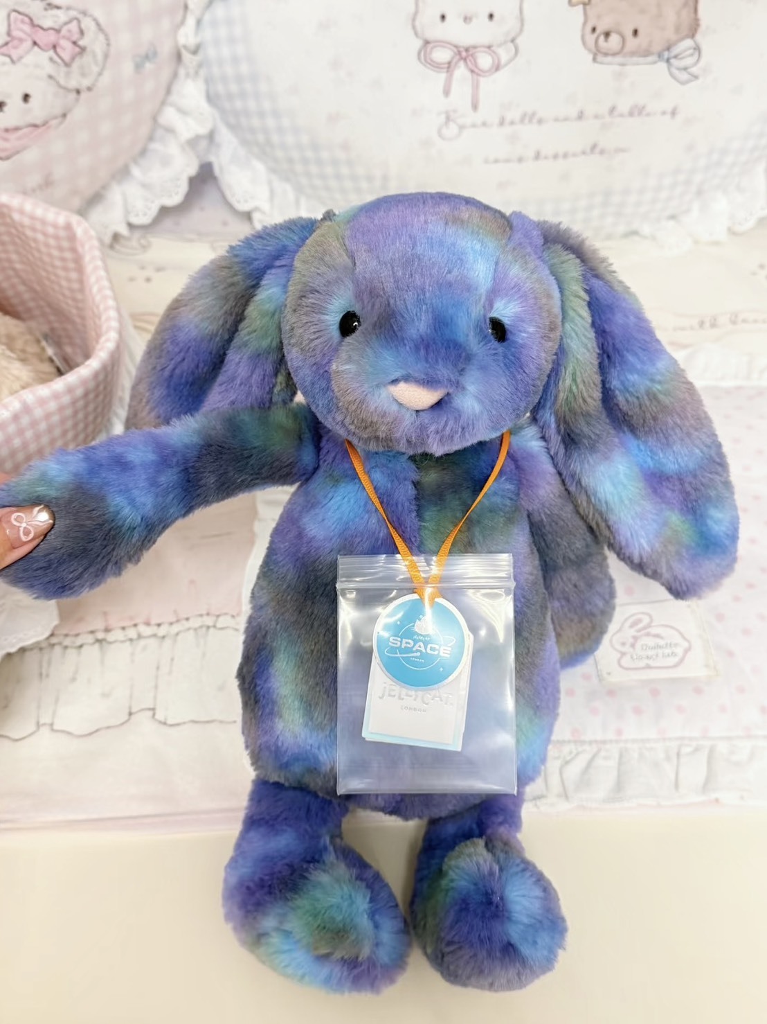 JELLYCAT  ZODIHOP LUXE BUNNY星空 邦尼兔  玩偶 毛絨公仔 小號 23CM