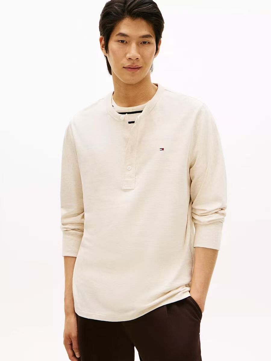 【預購】Tommy Hilfiger H051356 男裝Henley 長袖上衣