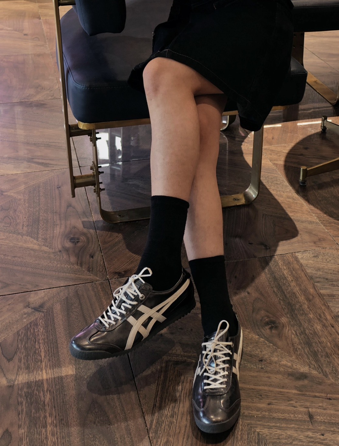 onitsuka mexico 66 sd  黑炫彩