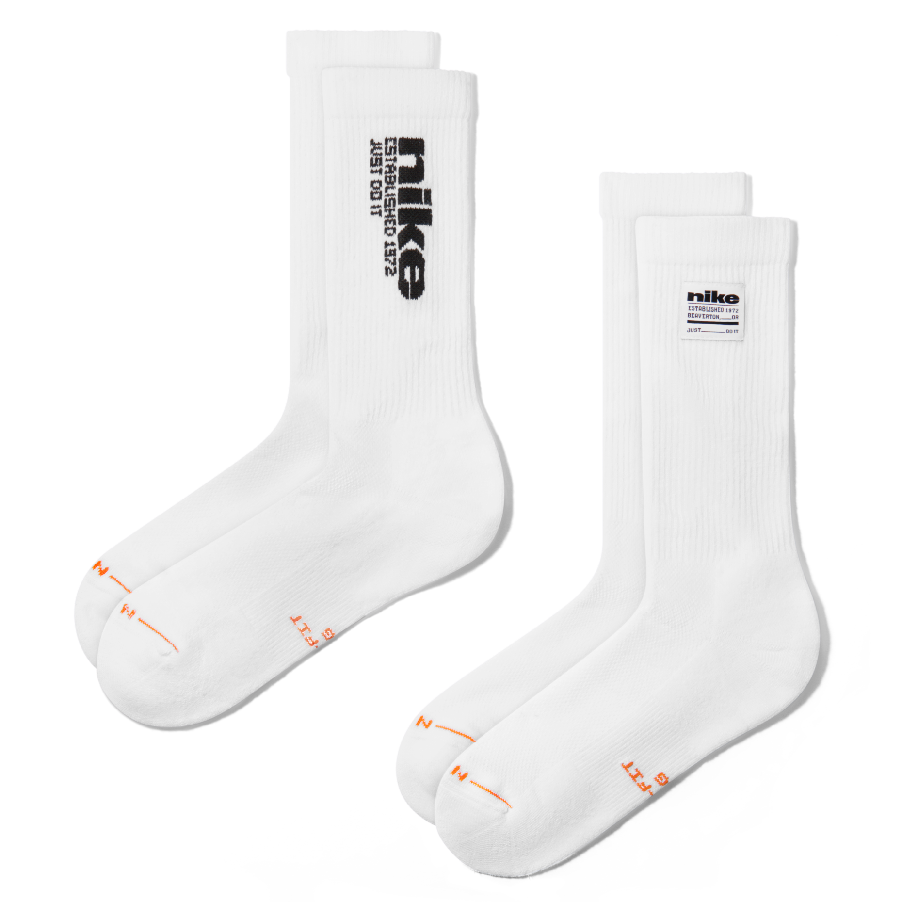 兩雙一組 NIKE EVERYDAY ELEVATED 白色 網眼 透氣 訓練 雲朵感 緩震 長襪 運動襪 中筒襪【IH8525-901】