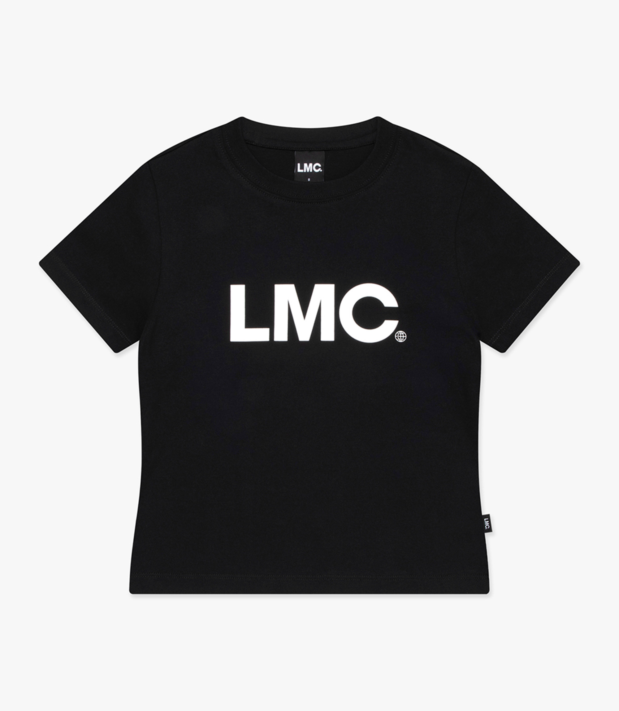 LMC 女款LOGO短版T恤(黑色)