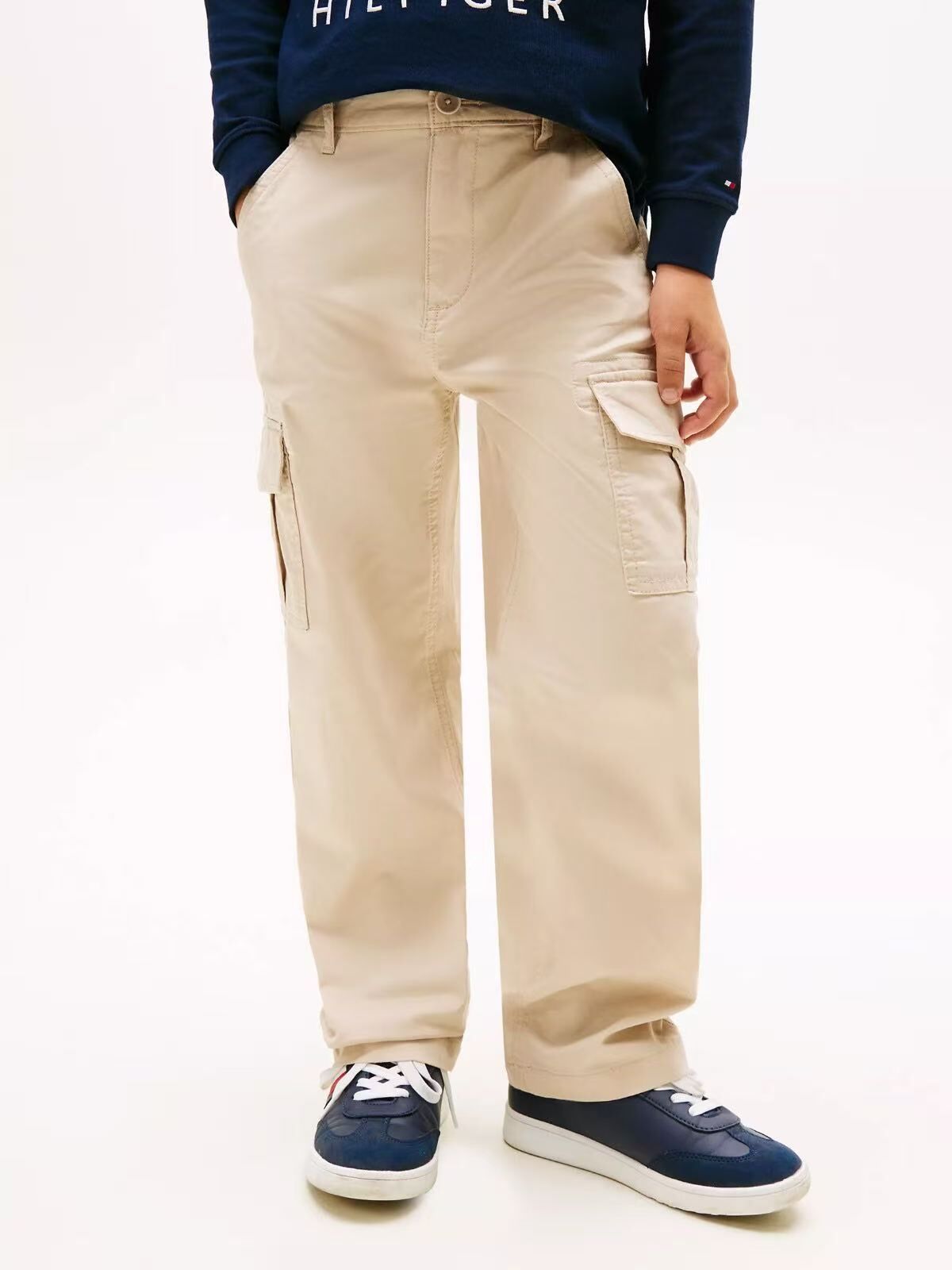 【預購】Tommy Hilfiger H051361 男童工裝褲