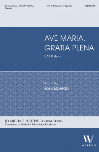 【混聲四部】《Ave Maria, Gratia Plena》
