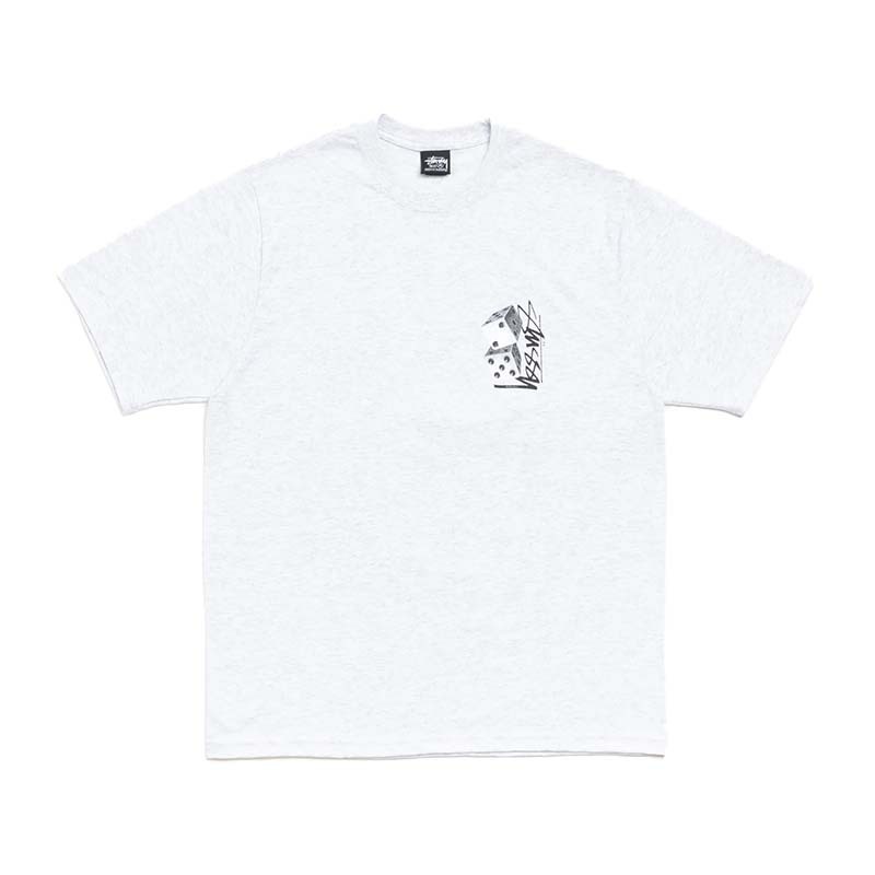 Stussy Tall Dice Tee 骰子 短袖 灰色 1905187-AR [台灣現貨]