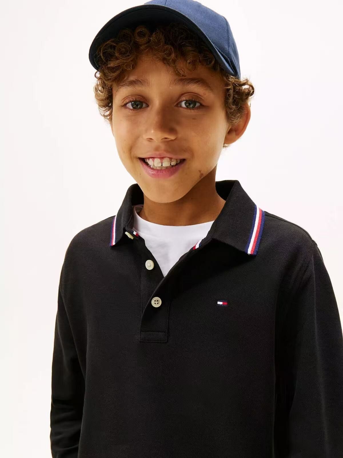 【預購】Tommy Hilfiger H051368 男童長袖Polo衫