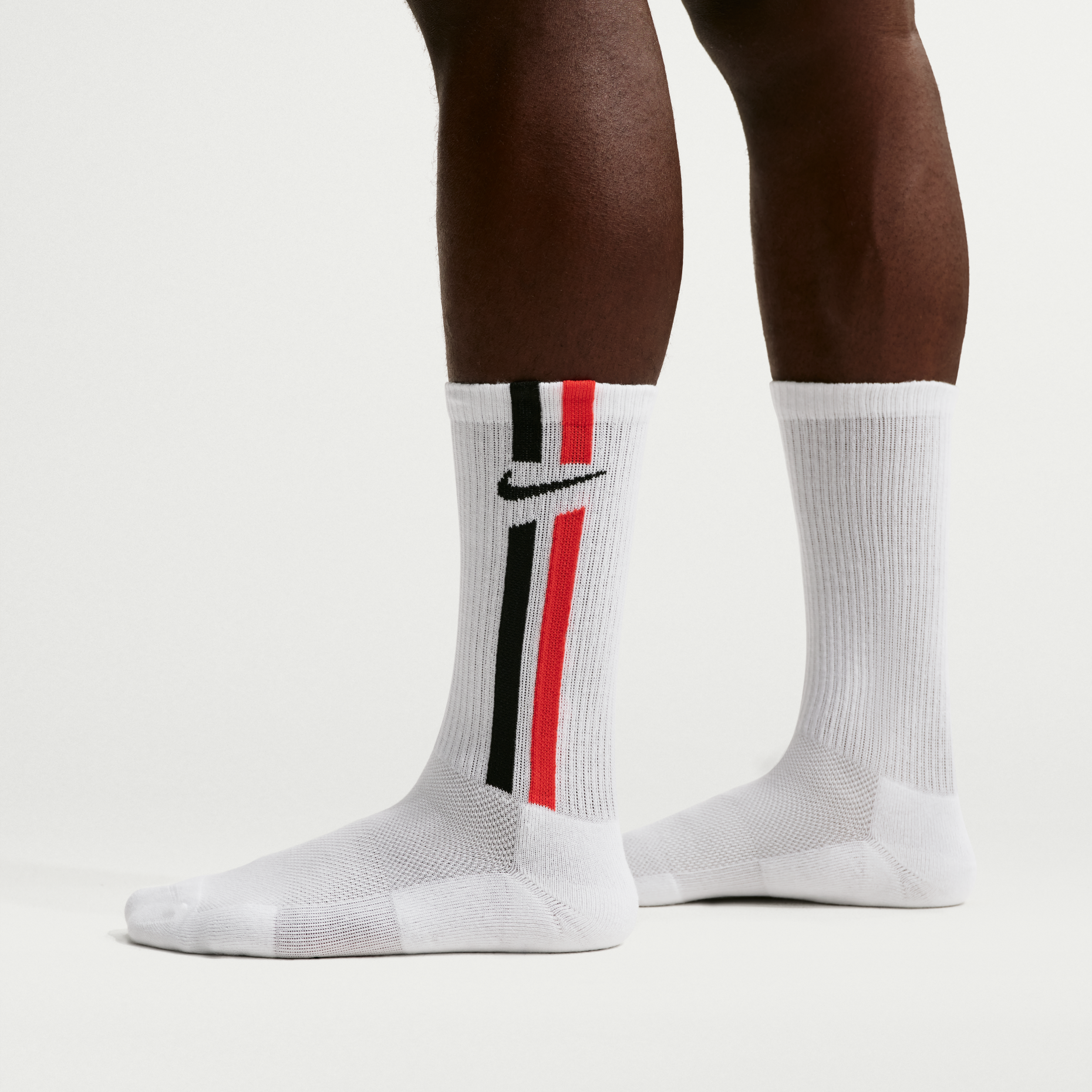 三雙一組 NIKE EVERYDAY ELEVATED 白色 緩震 運動 長襪 中筒襪 小腿襪 訓練襪【IH8532-900】