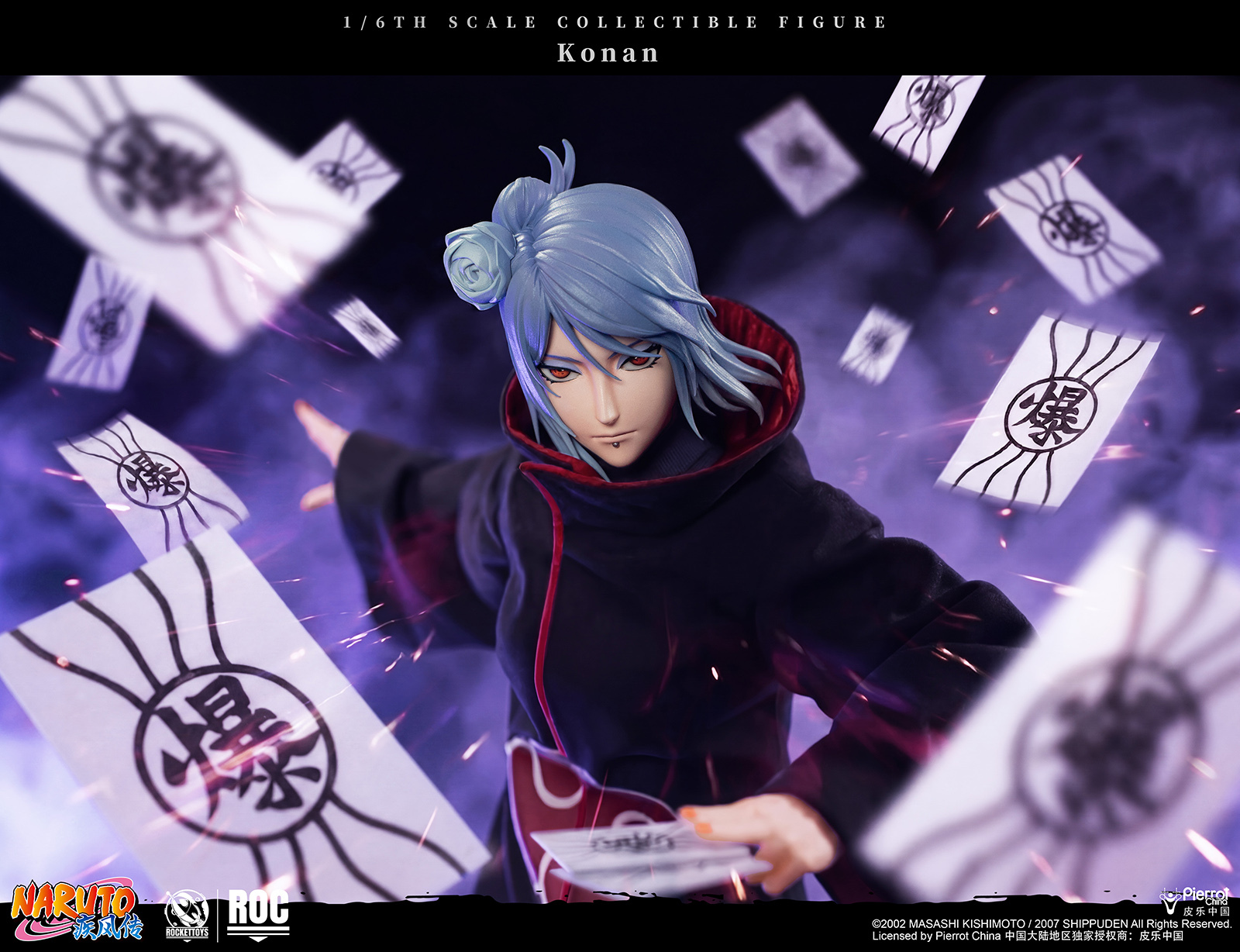 【ROCKETTOYS ROC-023 1/6 《火影忍者 疾風傳》 Konan 小南】