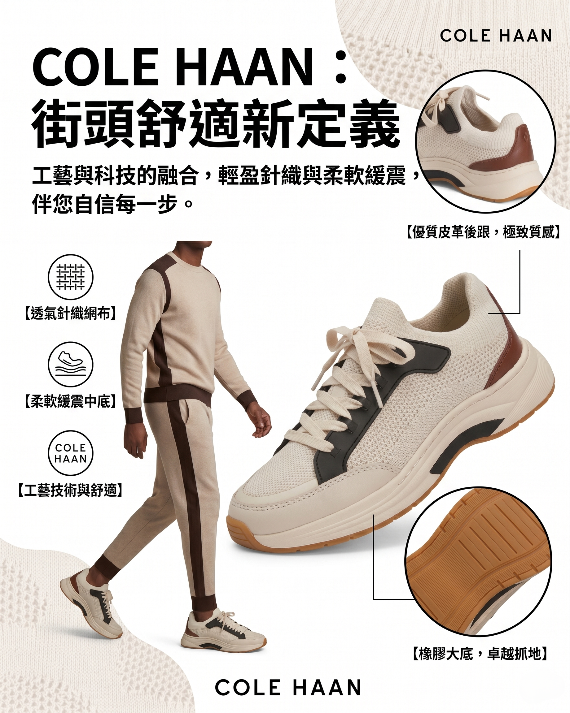 【預購】COLE HAAN H051332 運動鞋