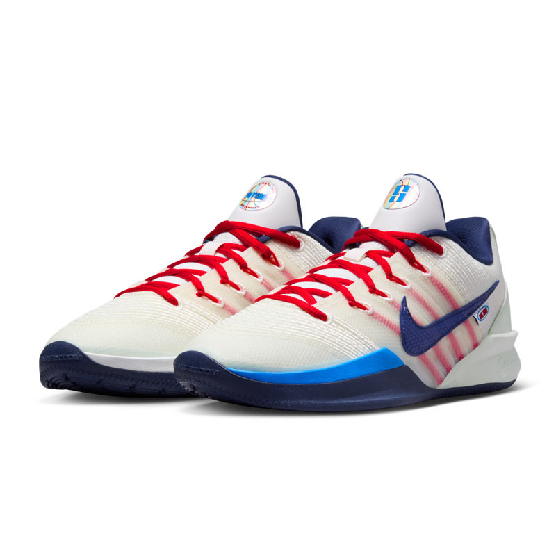 （特價售出無退換）男女鞋 Nike Sabrina 3 'WNBA 30th Anniversary' 白藍紅 實戰 籃球鞋【IH1125-100】