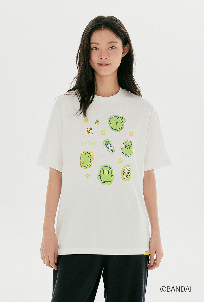SPAO Tamagotchi T-Shirt (Green)