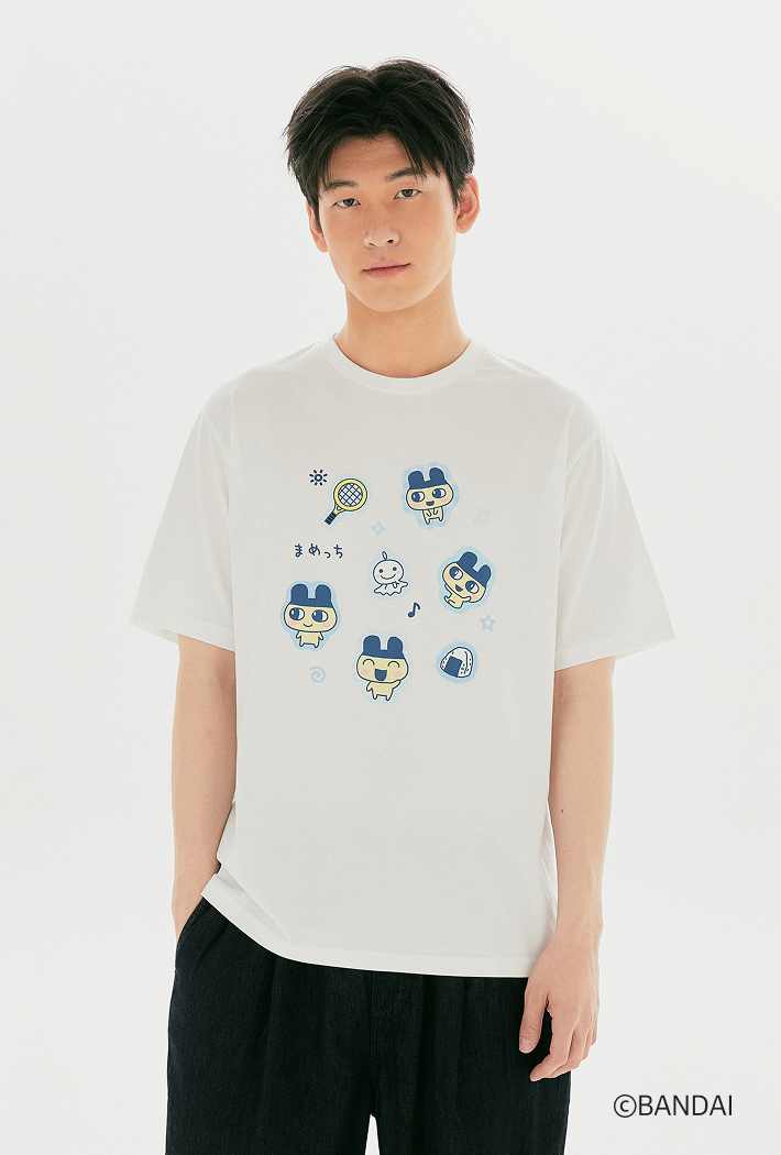 SPAO Tamagotchi T-Shirt (Blue)