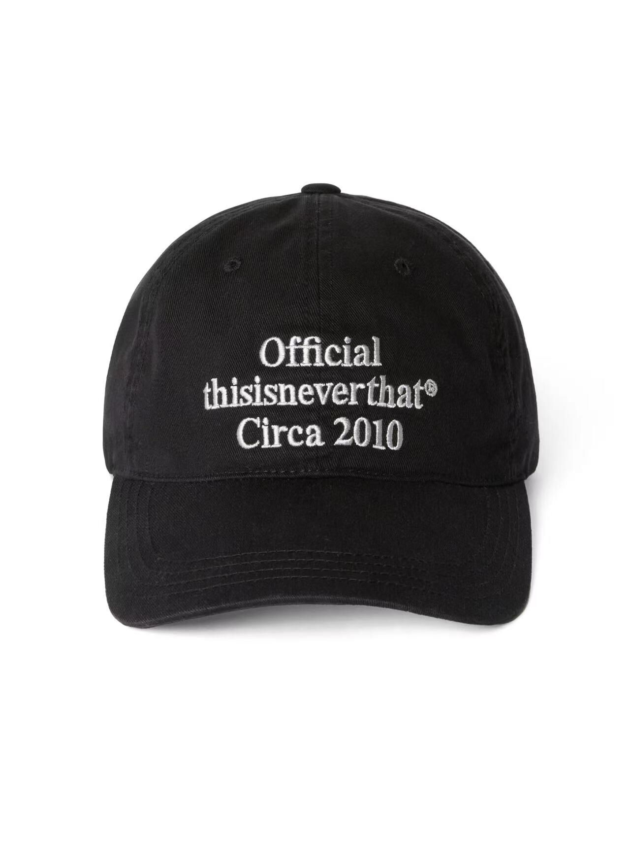 THISISNEVERTHAT TIMES CAP TN260WHWBC03 BLACK