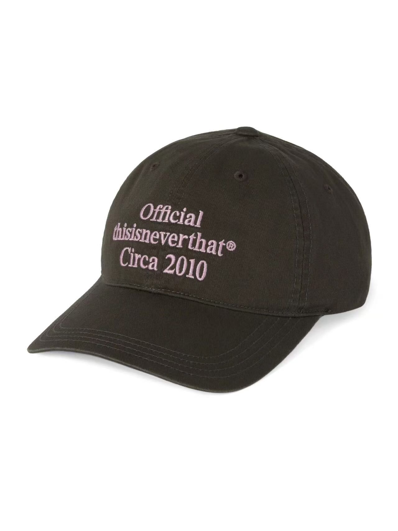 THISISNEVERTHAT TIMES CAP TN260WHWBC03 CHARCOAL