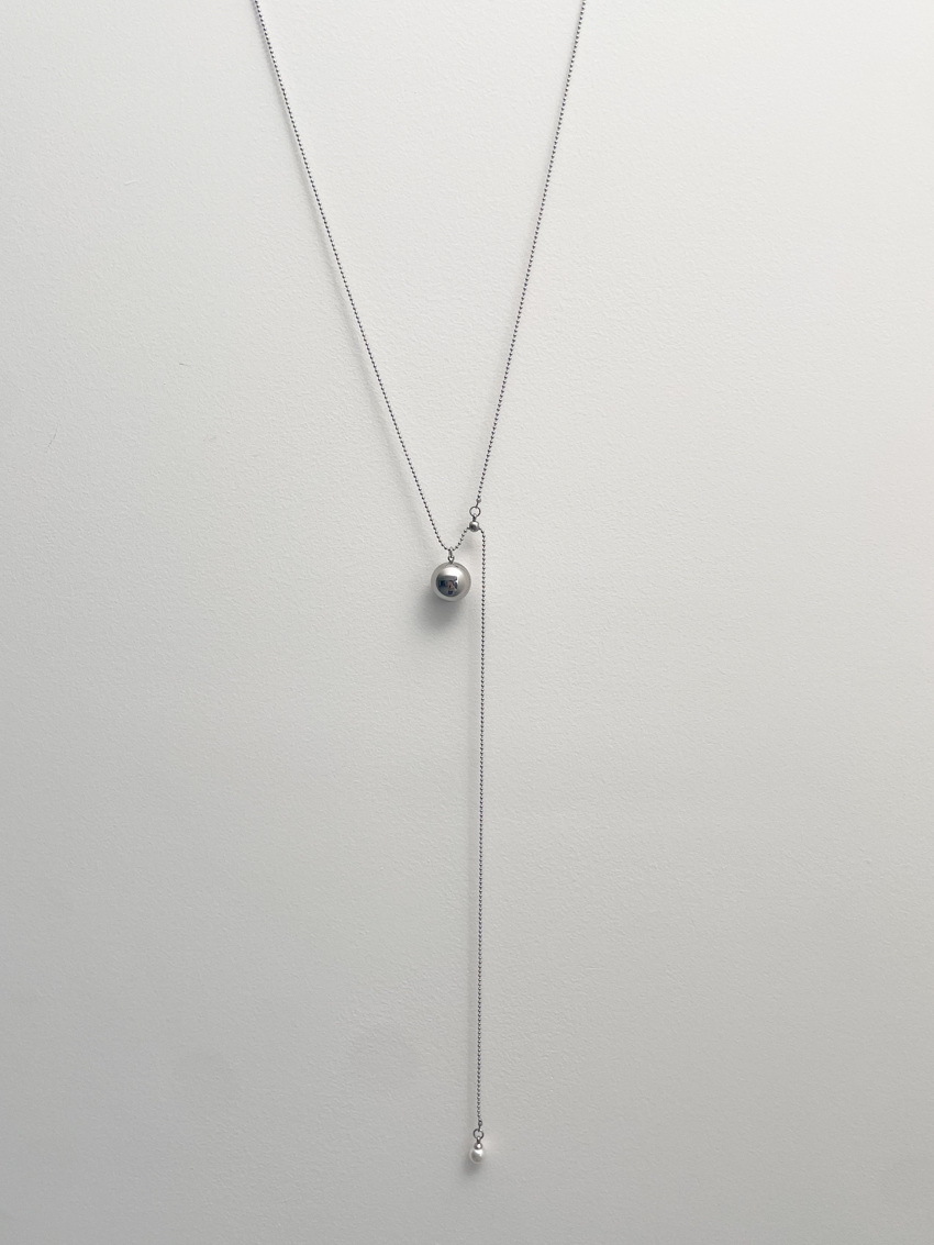 adjustable ball chain necklace