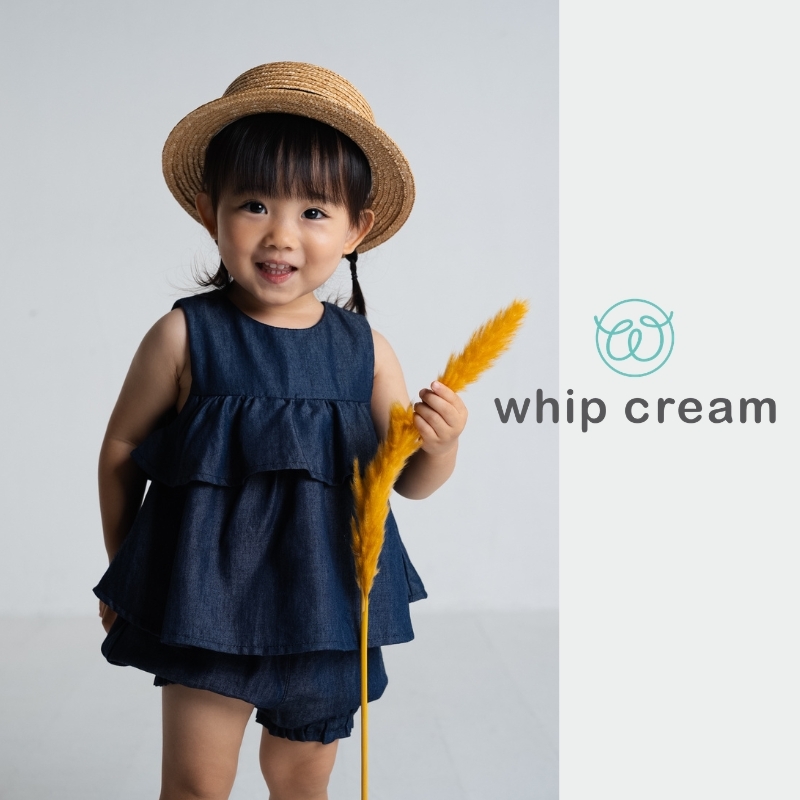 【日本 whip cream】天絲丹寧套裝