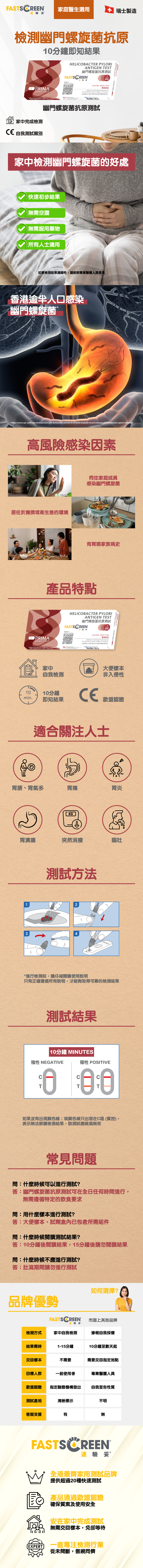 幽門螺旋菌抗原測試