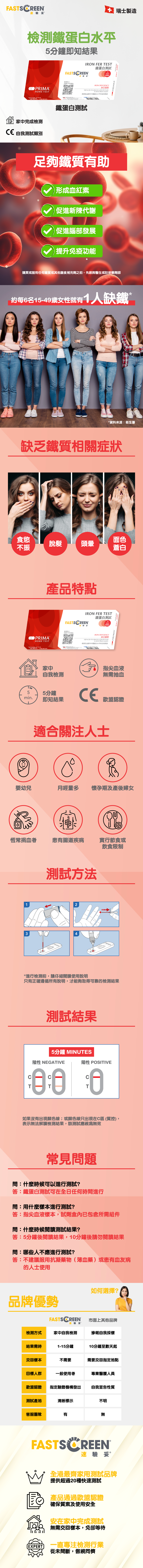 鐵蛋白測試