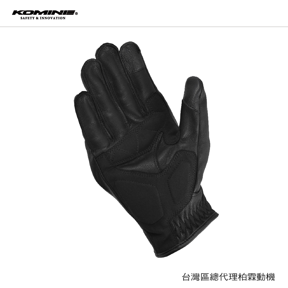 【KOMINE】GK-252 復古真皮防摔手套