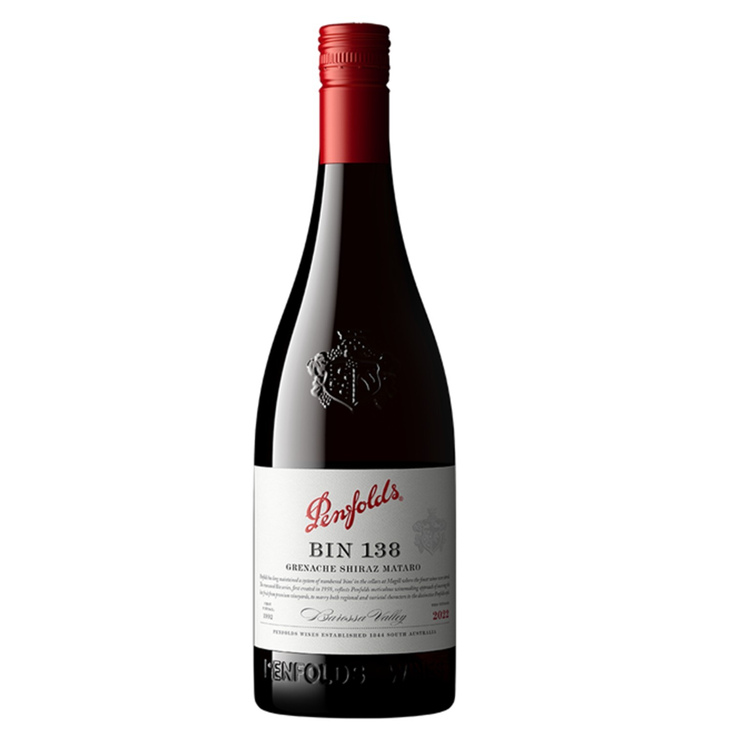 Penfolds Bin 138 奔富 Bin 138 混釀紅酒 2022 Cork 750ml[9310297040339_2022]