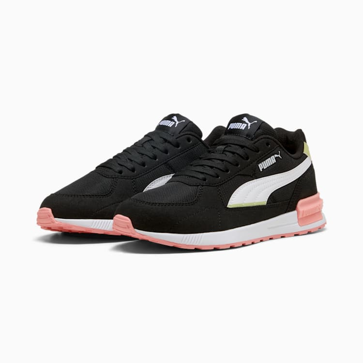 PUMA 休閒鞋 GRAVIYON 黑粉 復古 運動鞋 女 38073871