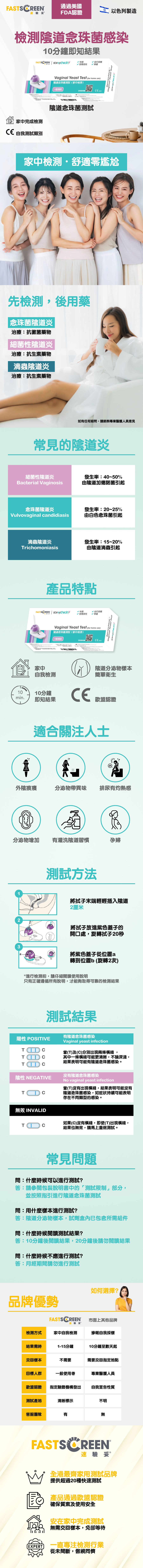 陰道念珠菌測試