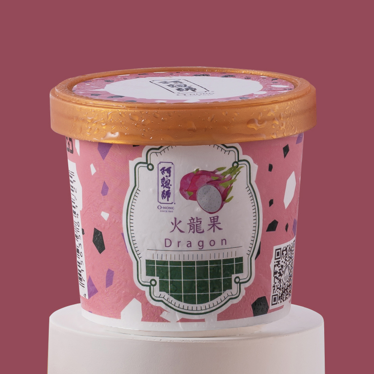 火龍果冰淇淋(10入)【冷凍】
