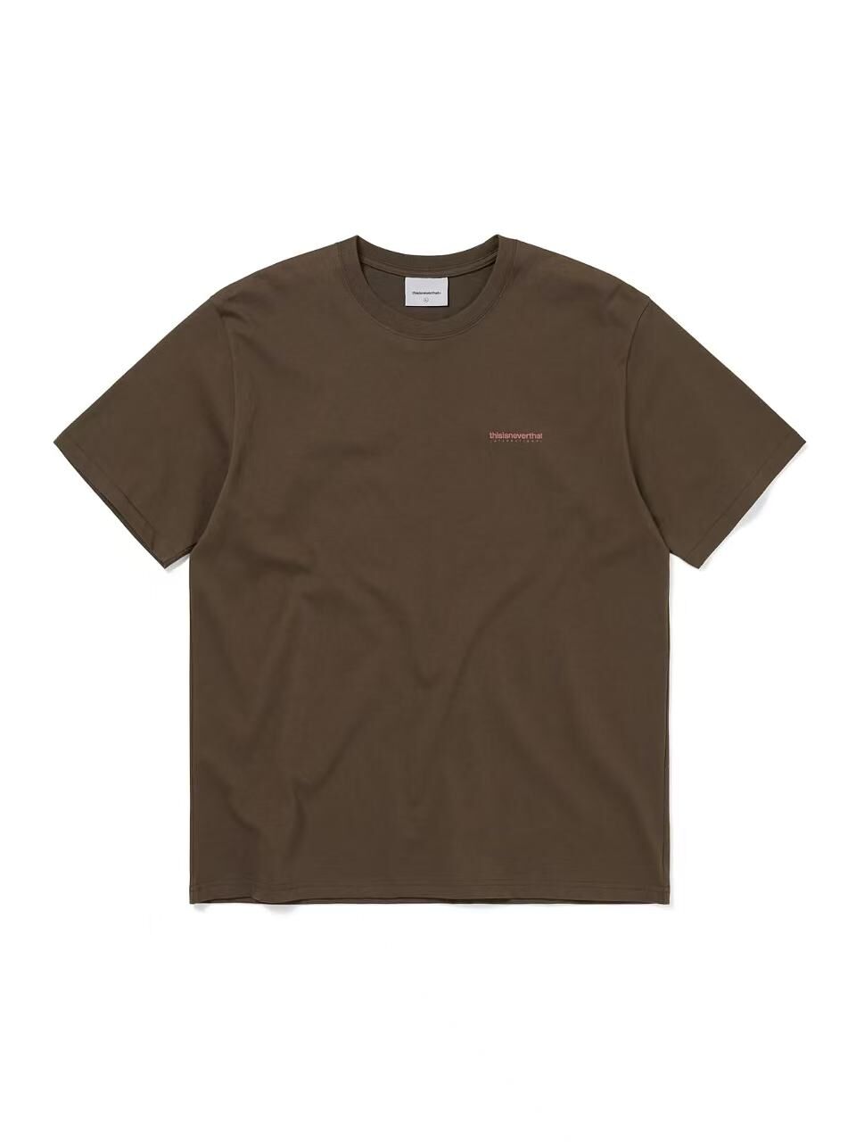 THISISNEVERTHAT INTL. LOGO TEE TN261TTSST01BROWN