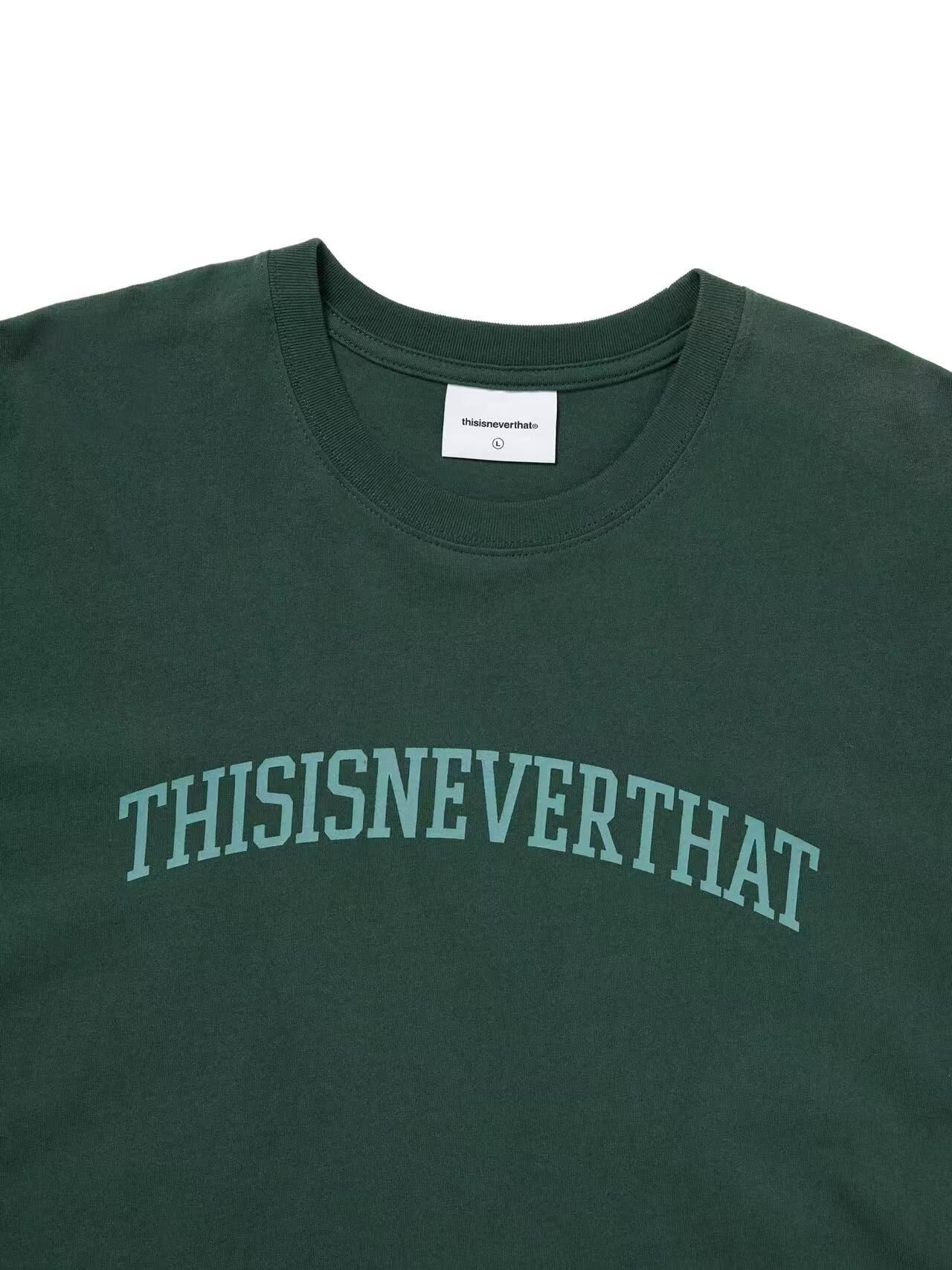 THISISNEVERTHAT ARCH-LOGO TEE TN261TTSST02 FOREST