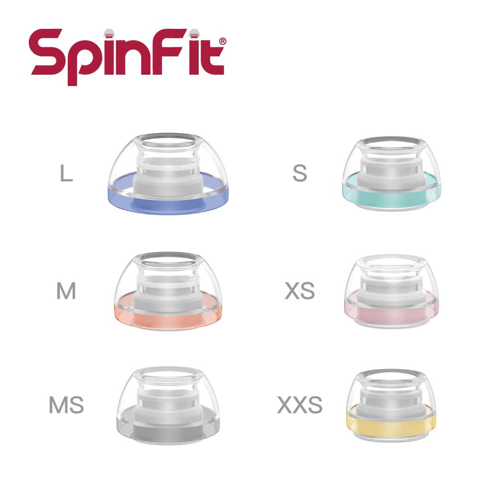 【 預購享優惠 】SpinFit AuraFine™ AirPods Pro 3 專用款 專利矽膠耳塞