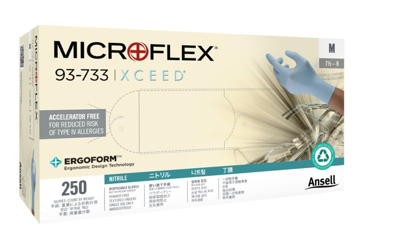 Ansell MICROFLEX XCEED 93-733 一次性手套