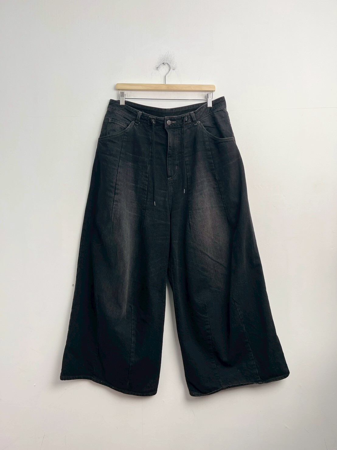 NEEDLES  H.D. Buggy Wide-Leg Drawstring Jeans SIZE M