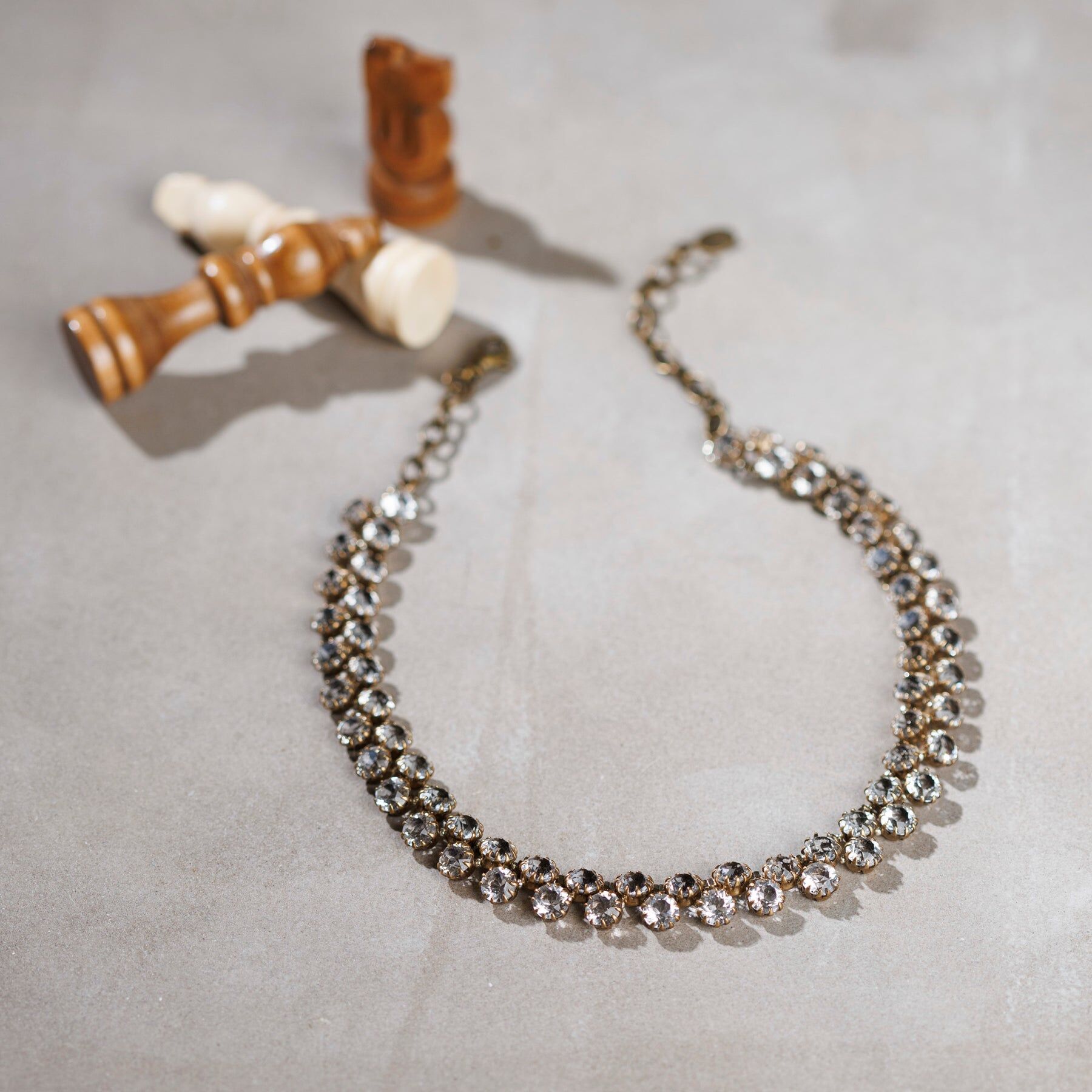 1TA0518-021 [TATABORELLO] MACRAMÉ 項鍊 水晶 (EU)